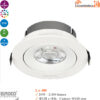 Đèn Spotlight Âm Trần Euroto LA-485 20W Đèn Spotlight Âm Trần Euroto LA-485 20W