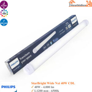 Bóng Đèn Led Bán Nguyệt 1.2m 40w Philips StarBright Wide Nxt CDL
