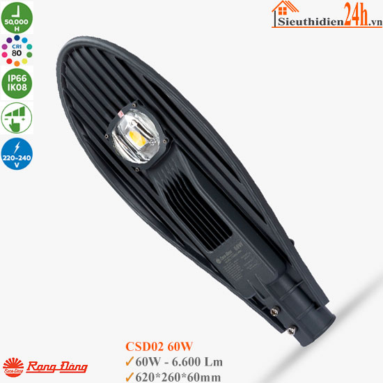 Đèn Đường LED Rạng Đông CSD02 60W