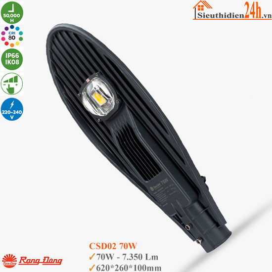 Đèn Đường LED Rạng Đông CSD02 70W