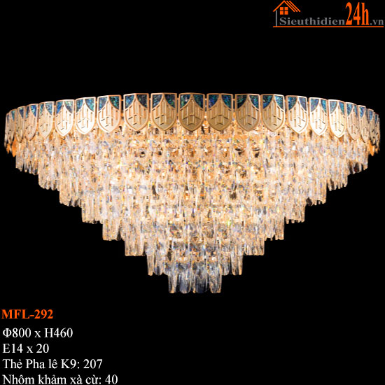 Đèn Trần Pha Lê Euroto MFL-292
