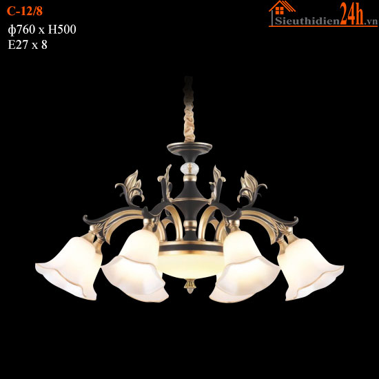 Đèn Chùm Cổ Điển Euroto C-12/8