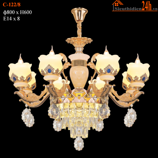 Đèn Chùm Cổ Điển Euroto C-122/8