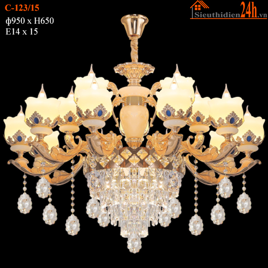 Đèn Chùm Cổ Điển Euroto C-123/15