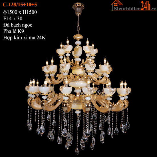 Đèn Chùm Euroto C-138/15+10+5