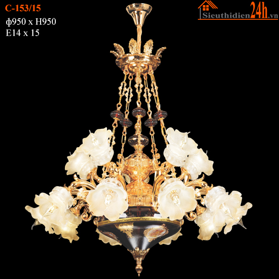 Đèn Chùm Cổ Điển Euroto C-153/15