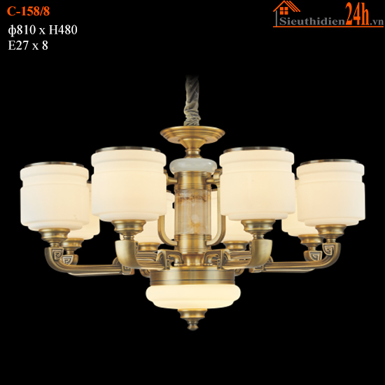 Đèn Chùm Cổ Điển Euroto C-158/8