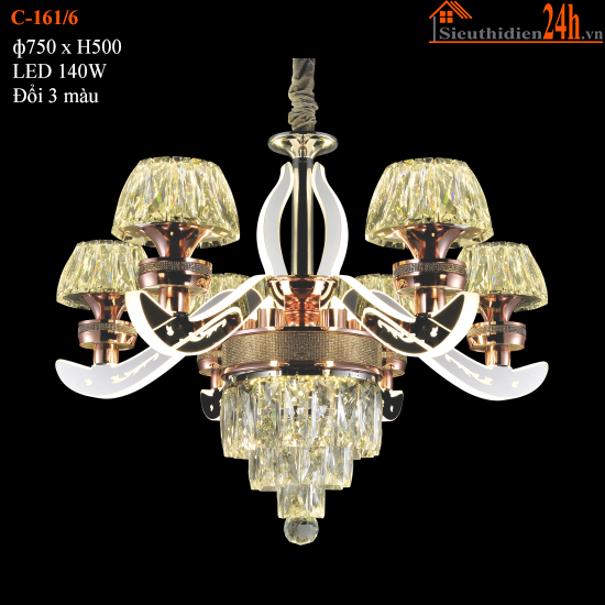 Đèn Chùm Cổ Điển Euroto C-161/6