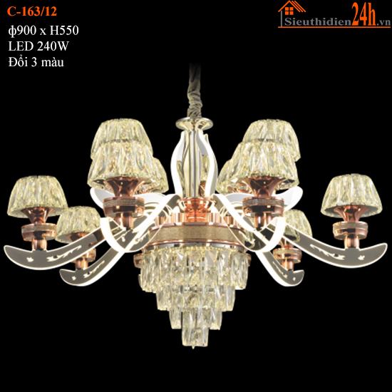 Đèn Chùm Cổ Điển Euroto C-163/12