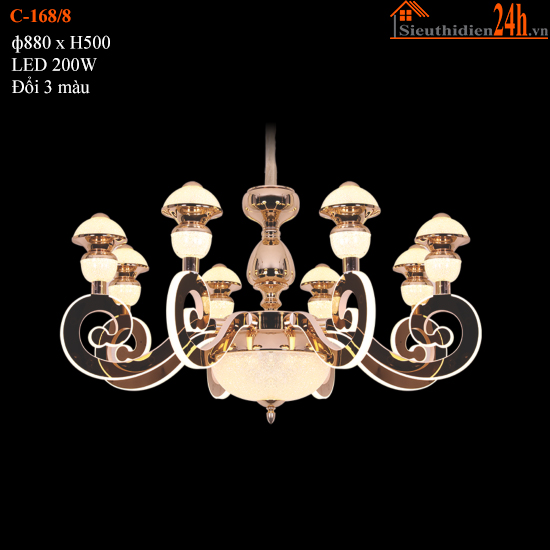 Đèn Chùm Cổ Điển Euroto C-168/8