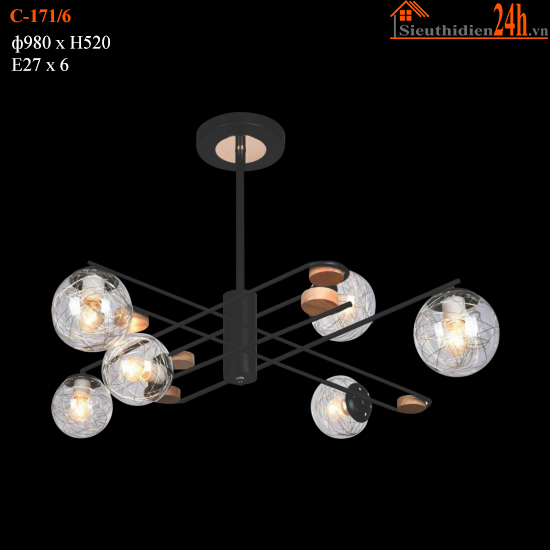Đèn Chùm Euroto C-171/6
