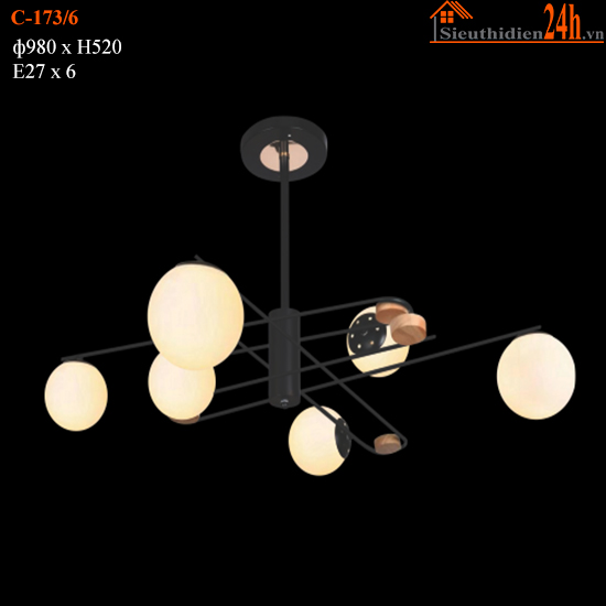 Đèn Chùm Euroto C-173/6