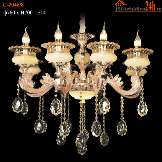 Đèn chùm Euroto C-2046/8