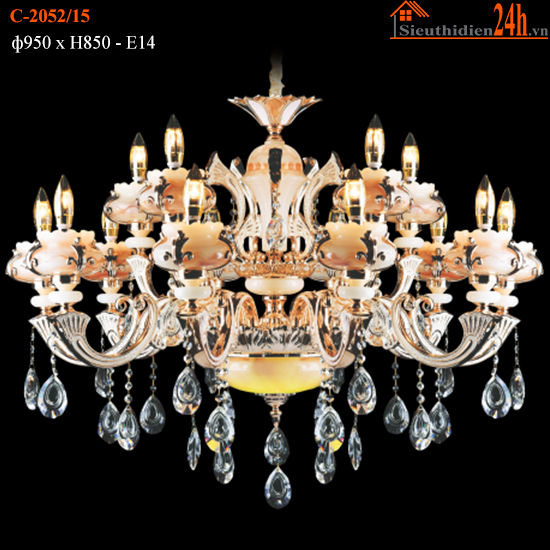 Đèn Chùm Cổ Điển Euroto C-2052/15
