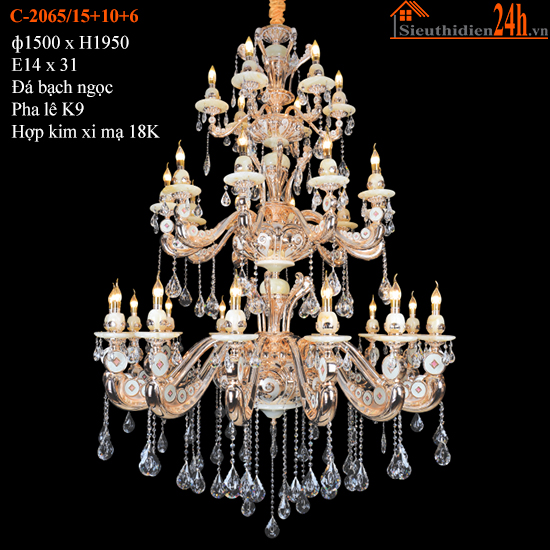 Đèn Chùm Euroto C-2065/15+10+6