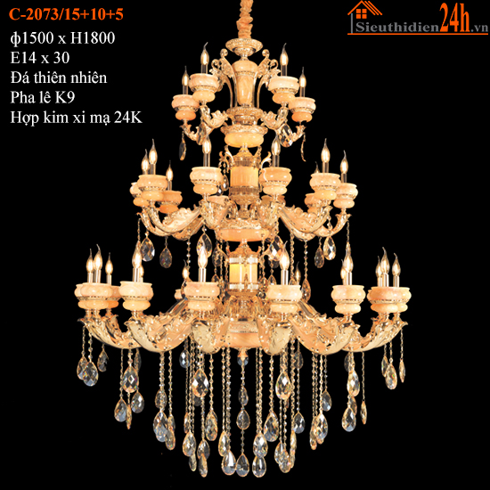 Đèn Chùm Euroto C-2073/15+10+5