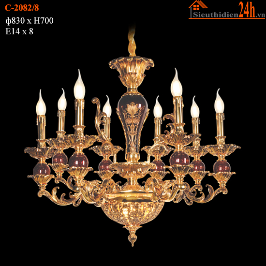 Đèn Chùm Euroto C-2082/8