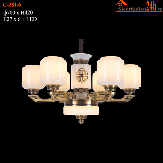 Đèn Chùm Cổ Điển Euroto C-281/6