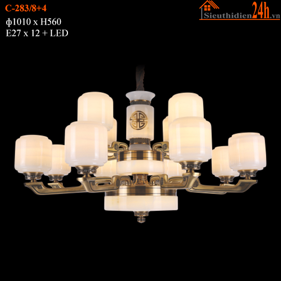 Đèn Chùm Cổ Điển Euroto C-283/8+4
