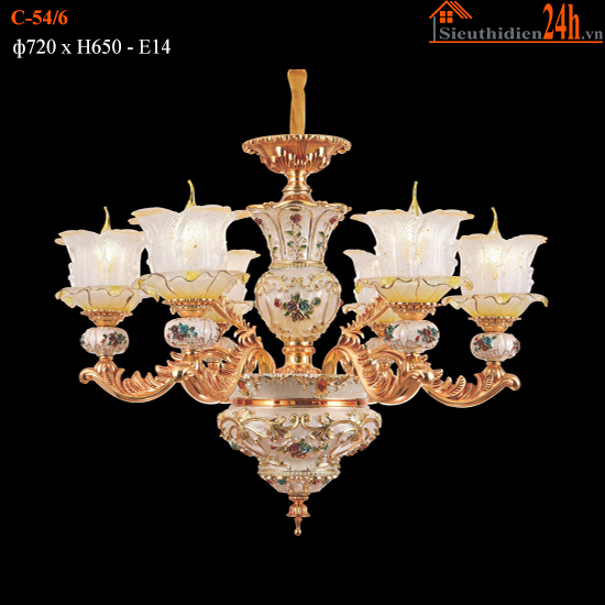 Đèn Chùm Cổ Điển Euroto C-54/6