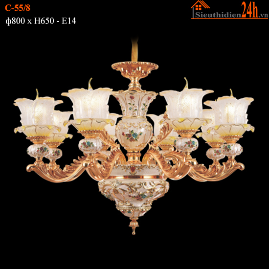 Đèn Chùm Cổ Điển Euroto C-55/8