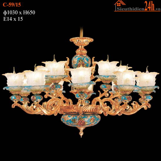 Đèn Chùm Cổ Điển Euroto C-59/15