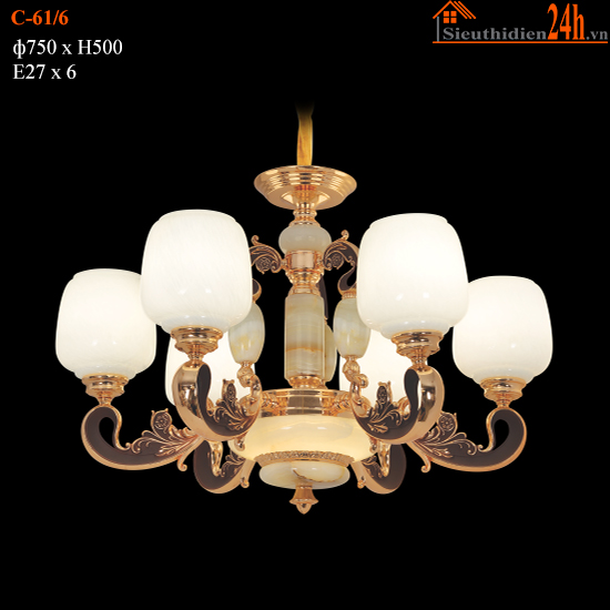 Đèn Chùm Cổ Điển Euroto C-61/6
