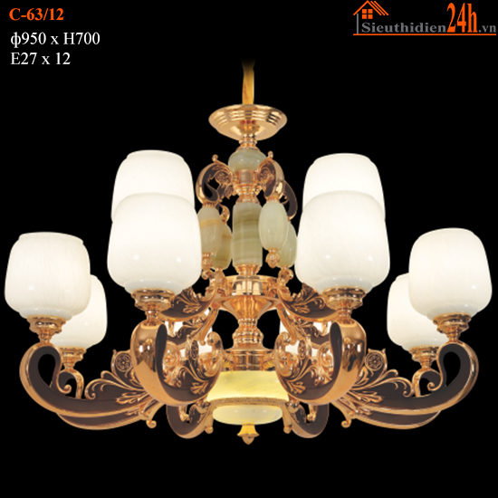 Đèn Chùm Cổ Điển Euroto C-63/12