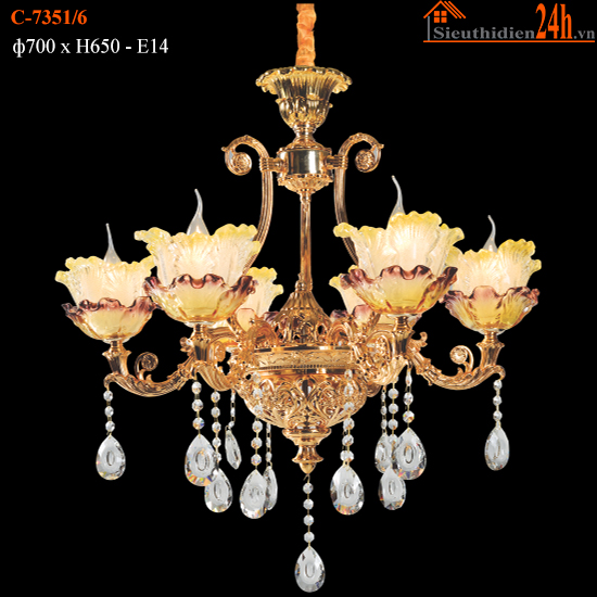 Đèn Chùm Euroto C-7351/6