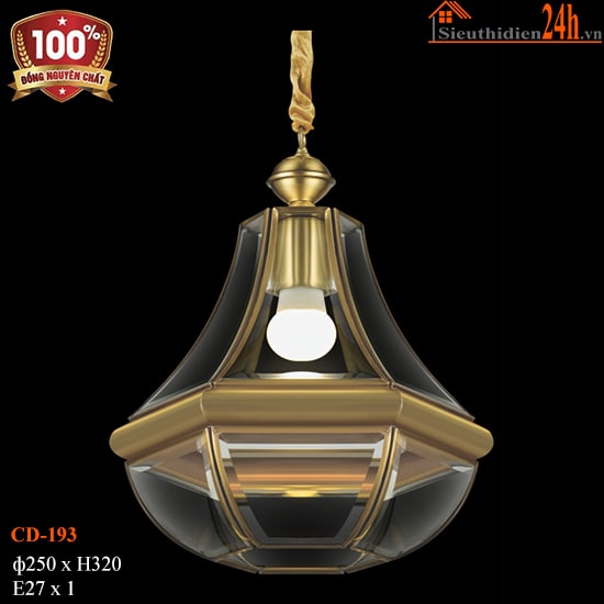 Đèn Thả Trần Cổ Điển Euroto CD-193