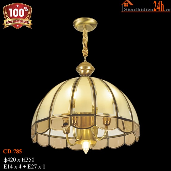 Đèn Thả Trần Cổ Điển Euroto CD-785