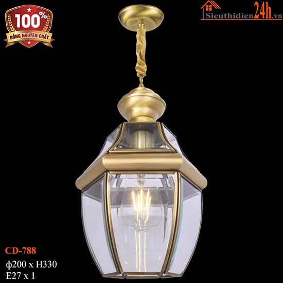 Đèn Thả Trần Cổ Điển Euroto CD-788