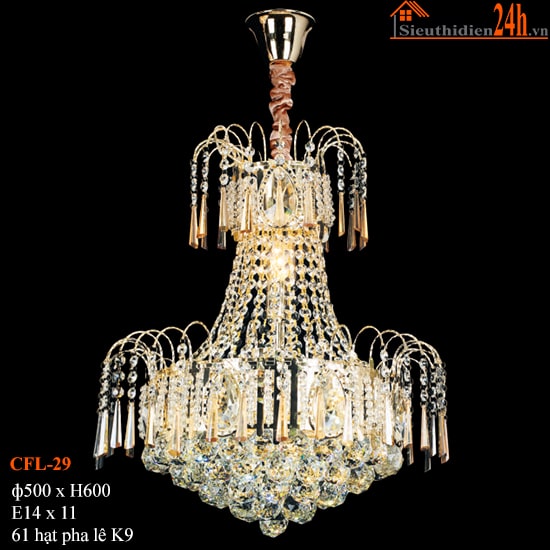 Đèn Chùm Pha Lê Euroto CFL-29