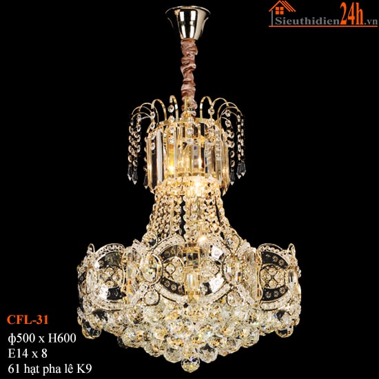 Đèn Chùm Pha Lê Euroto CFL-31