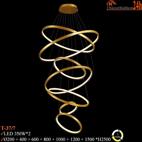 Đèn Thả Trần Euroto T-37/7