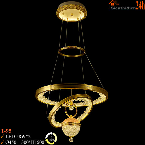 Đèn Thả Trần Euroto T-95