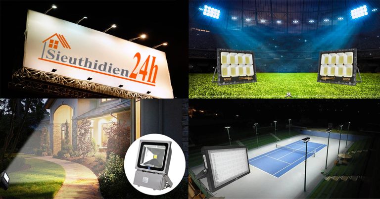 Đèn Pha Led Là Gì? Cấu Tạo, Ưu Điểm Và Ứng Dụng