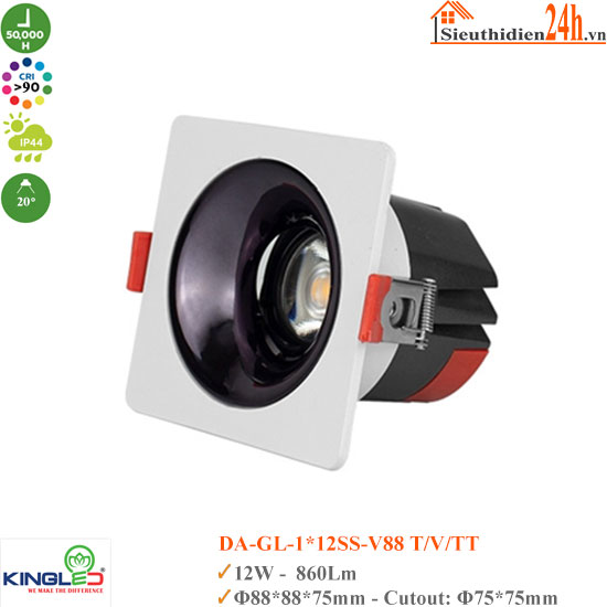 Đèn Spotlight KingLed Turquoise DA-GL 12W