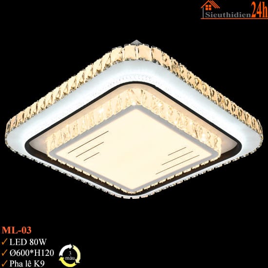 Đèn Mâm Led Euroto ML-03