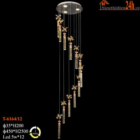 Đèn Thả Pha Lê Euroto T-6164/12