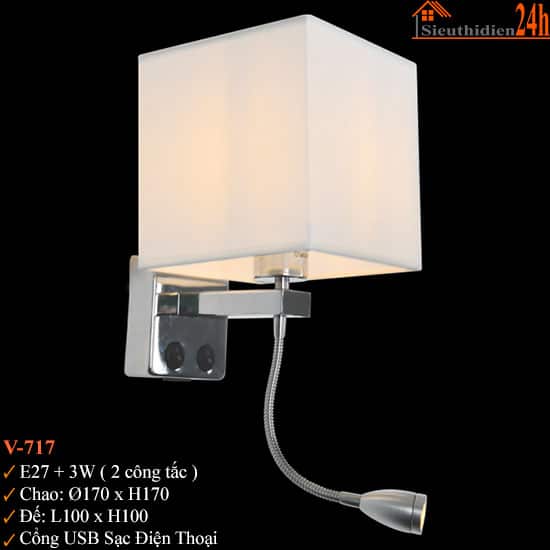 Đèn Tường Euroto V-717
