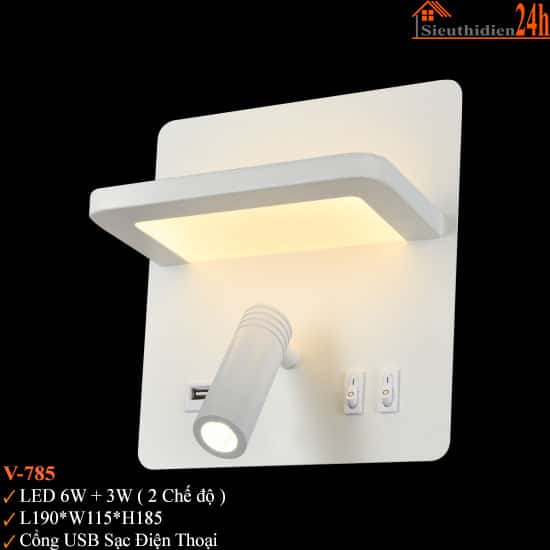 Đèn Tường Euroto V-785