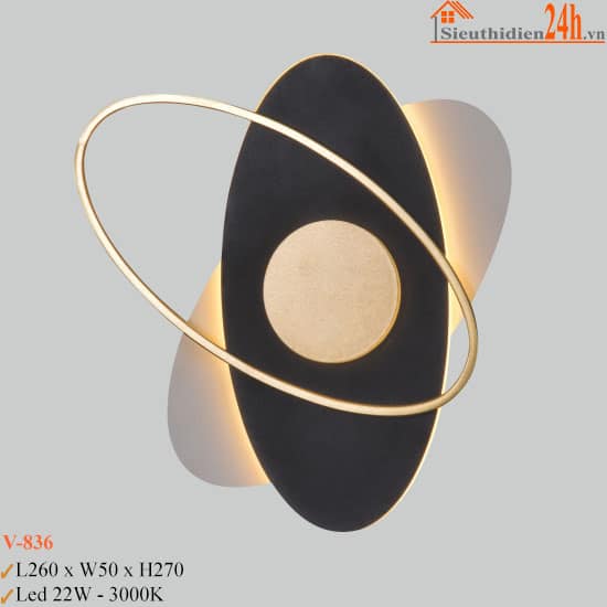 Đèn Tường Euroto V-836