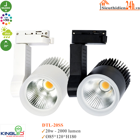 Đèn Led Rọi Ray Kingled Beryl DTL-20SS 20W
