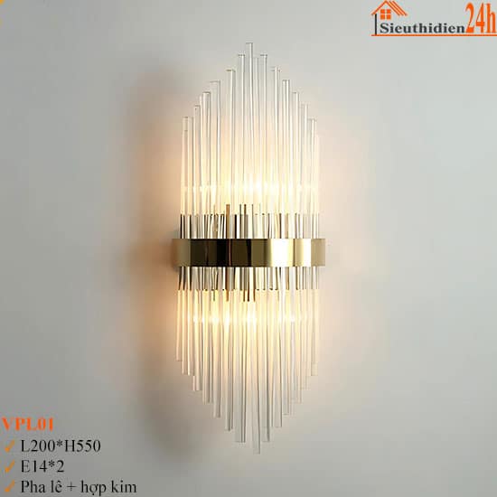 Đèn Tường Pha Lê 355 VPL01