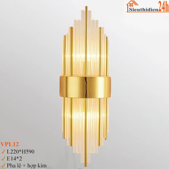 Đèn Tường Pha Lê 355 VPL12