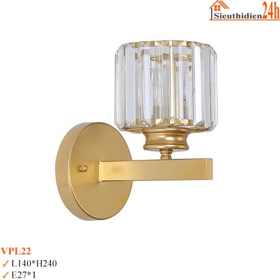 Đèn Tường Pha Lê 355 VPL22