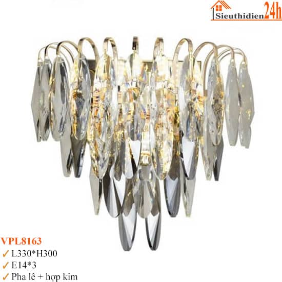 Đèn Tường Pha Lê 355 VPL8163