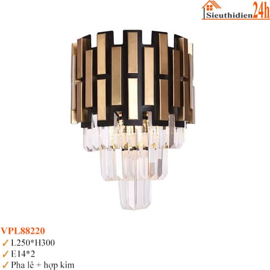 Đèn Tường Pha Lê 355 VPL88220