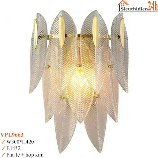 Đèn Tường Pha Lê 355 VPL9663